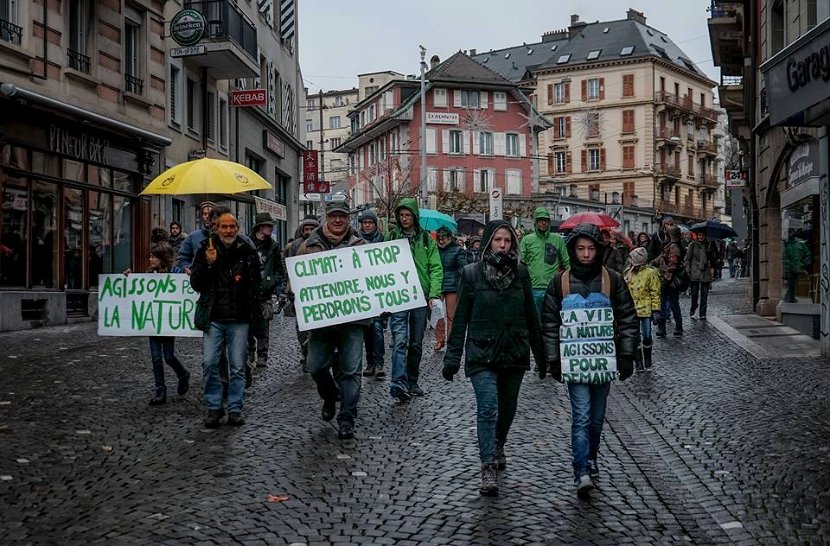 Marche pour le climat - Lausanne-006